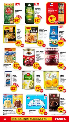 akční leták Penny Market 2.1.2025-7.1.2025