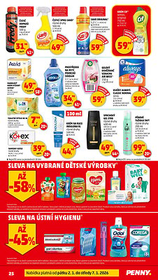 akční leták Penny Market 2.1.2025-7.1.2025