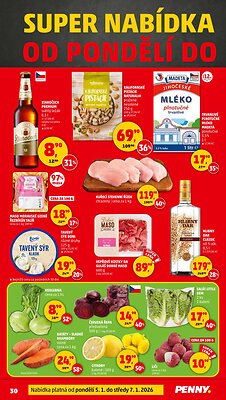 akční leták Penny Market 2.1.2025-7.1.2025