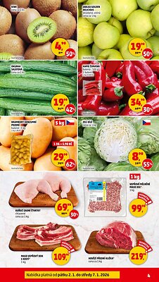 akční leták Penny Market 2.1.2025-7.1.2025