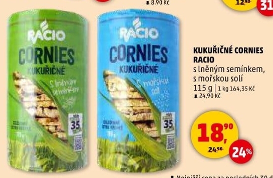 Chlebíčky Cornies Racio