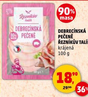 Debrecínská pečeně Řezníkův talíř