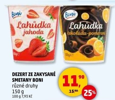 Dezert Lahůdka Boni