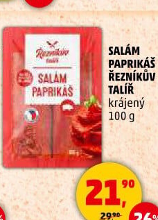 Salám Paprikáš Řezníkův talíř