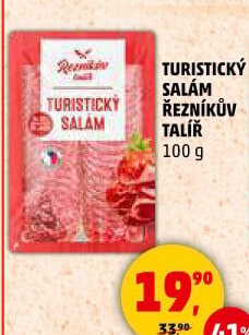 Salám turistický Řezníkův talíř