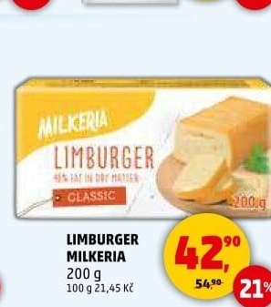 Sýr Limburger Milkeria