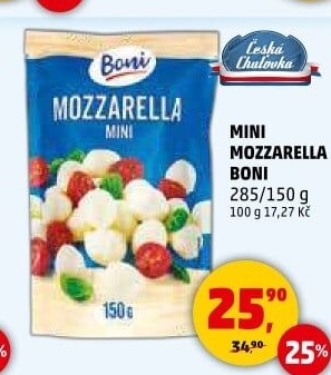 Sýr Mozzarella třešinky Boni