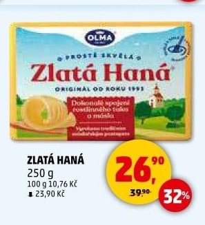 Tuk Zlatá Haná Olma