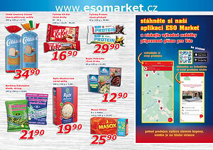 akční leták ESO MARKET 2.1.2025-11.1.2025