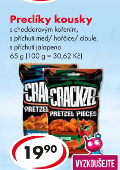 Preclíky Crackzel