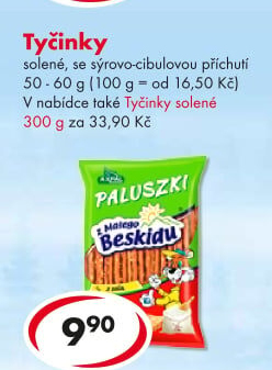 Tyčinky Paluszki Axpal