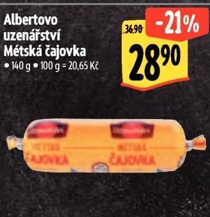 Čajovka métská Albertovo uzenářství