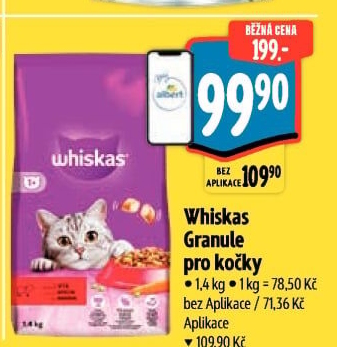 Granule pro kočky Whiskas