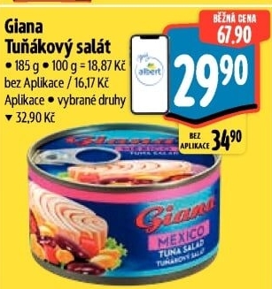 Salát s tuňákem Giana
