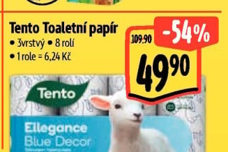 Toaletní papír 3vrstvý Tento