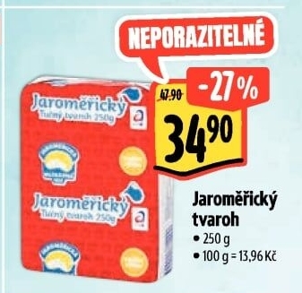 Tvaroh tučný Jaroměřický