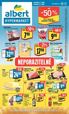 akční leták Albert 2.1.2026-6.1.2026