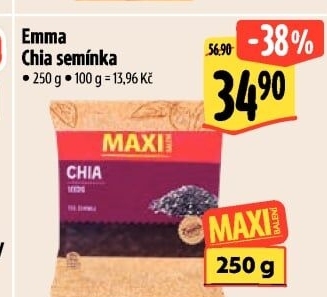 Chia semínka Emma