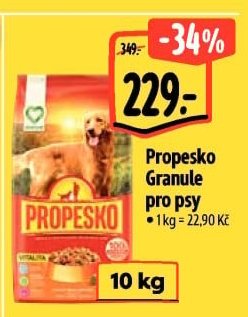 Granule pro psy Propesko