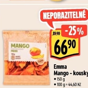 Mango sušené Emma