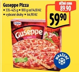 Pizza mražená Guseppe Dr. Oetker