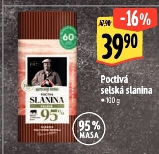Poctivá selská slanina Kostelecké uzeniny