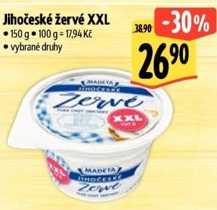 Žervé Jihočeské Madeta