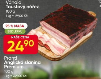 Anglická slanina premium Prantl