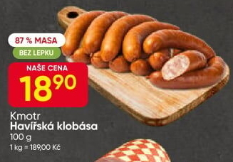 Havířská klobása Kmotr
