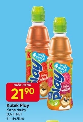 Nápoj Play Kubík