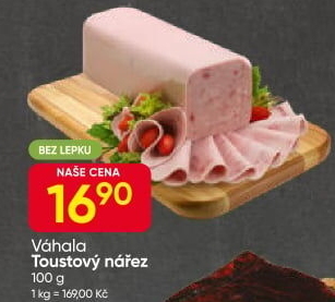 Toustový nářez Váhala