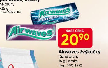 Žvýkačky Airwaves