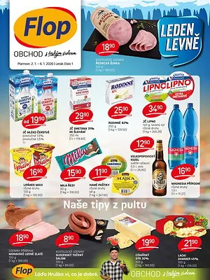akční leták FLOP 2.1.2026-6.1.2026
