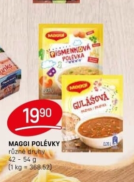Instantní polévky Maggi