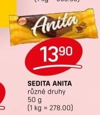 Oplatky Anita Sedita