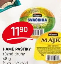 Paštiky Hamé