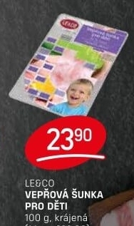Šunka dětská vepřová LE&amp