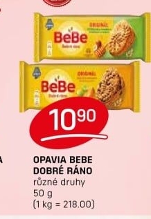 Sušenky BeBe Dobré ráno Opavia