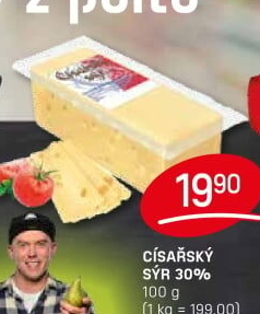 Sýr Císářský 30% Madeta