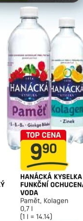 Funkční voda Hanáckákyselka