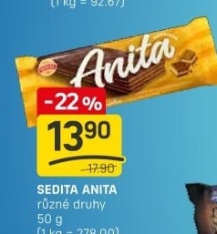 Oplatky Anita Sedita