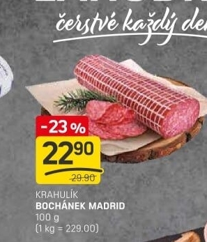 Salám bochánek Madrid Krahulík