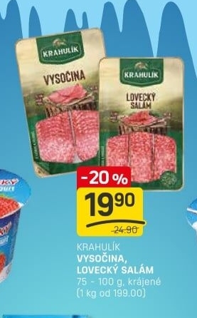 Salám Vysočina Krahulík