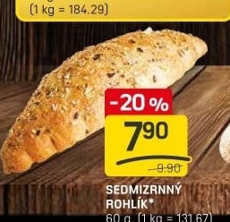 Sedmizrnný rohlík