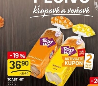 Toastový chléb Toast Hit