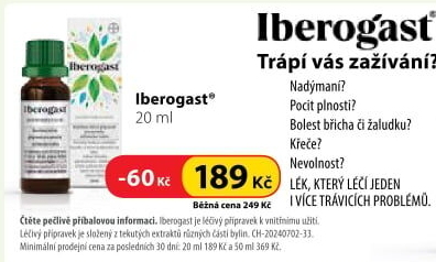 Kapky na zažívání Iberogast Bayer