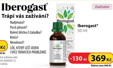 Kapky na zažívání Iberogast Bayer