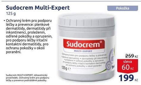 Krém na ekzém a akné Multi Expert Sudocrem