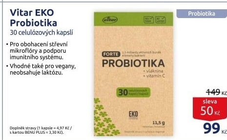 Probiotika forte Eko Vitar