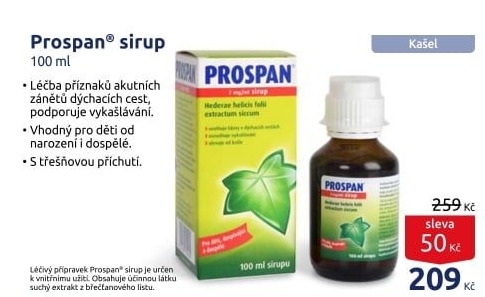 Sirup proti kašli Prospan